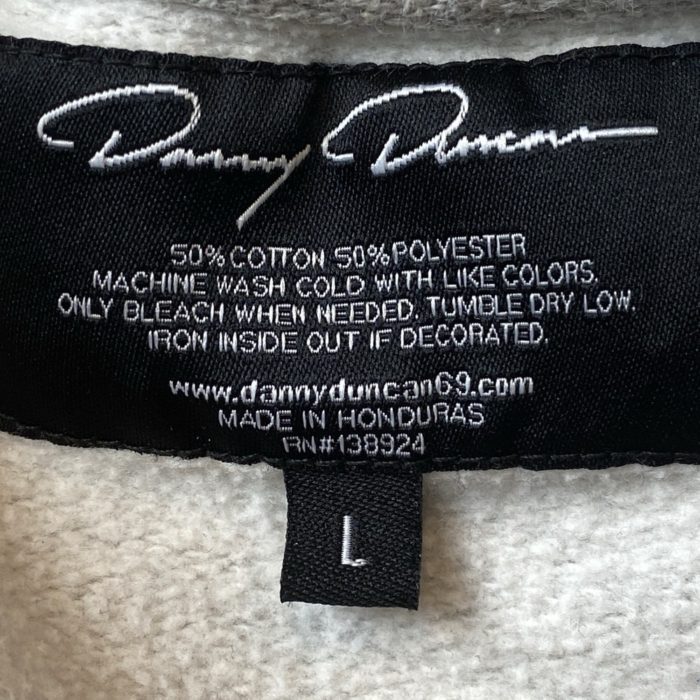Danny Duncan Virginity Rocks‎ Embroidered Sweatshirt Adult L Edgy Novelty Funny - Picture 6 of 9